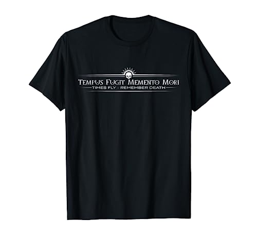 Tempus Fugit Memento Mori Camiseta