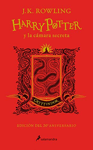 Harry Potter y la cámara secreta (edición Gryffindor del 20º aniversario) (Harry Potter 2): Rojo